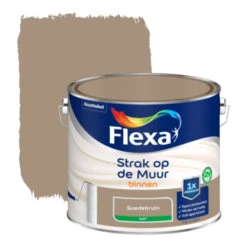 Flexa Strak Op De Muur Suede Mat 2,5 Liter
