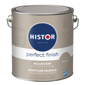 Histor Perfect Finish Muurverf Mat Discover 2,5 Liter 5 Histor Perfect Finish Muurverf Mat Discover 2,5 Liter - Afbeelding 3