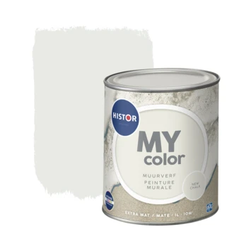 Histor My Color Muurverf Extra Mat New Chalk 1 Liter 3 Histor My Color Muurverf Extra Mat New Chalk 1 Liter