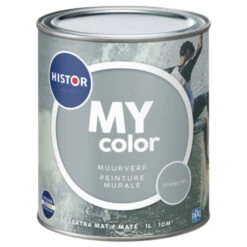 Histor My Color Muurverf Extra Mat Symmetry 1 Liter -Muurverf Voor Thuis 123 3497