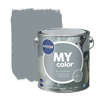 Histor My Color Muurverf Extra Mat Symmetry 2,5 Liter 3 Histor My Color Muurverf Extra Mat Symmetry 2,5 Liter