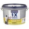 GAMMA Muurverf 1x Dekkend Clean RAL 9010 Gebroken Wit 2,5 Liter -Muurverf Voor Thuis 123 3544