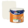 Flexa EasyCare Muurverf Gebroken Wit RAL 9010 Mat 2,5 Liter -Muurverf Voor Thuis 123 3569