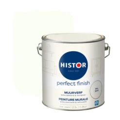 Histor Perfect Finish Muurverf Mat Ral 9010 2,5 Liter