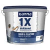 GAMMA Latex 1x Dekkend Muur & Plafond RAL 9010 Gebroken Wit 10 Liter -Muurverf Voor Thuis 123 3656
