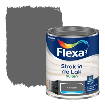 Flexa Strak In De Lak Voor Buiten Antraciet Zijdeglans 750 Ml 3 Flexa Strak In De Lak Voor Buiten Antraciet Zijdeglans 750 Ml