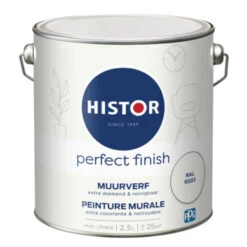 Histor Perfect Finish Muurverf Mat Ral 9003 2,5 Liter 10 Histor Perfect Finish Muurverf Mat Ral 9003 2,5 Liter -Muurverf Voor Thuis 123 3697