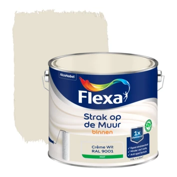 Flexa Strak Op De Muur Creme Mat 2,5 Liter 3 Flexa Strak Op De Muur Creme Mat 2,5 Liter
