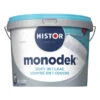 Histor Monodek Latex Wit 5 Liter -Muurverf Voor Thuis 123 3749