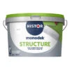 Histor Monodek Structure Wit 2,5 Liter 2 Histor Monodek Structure Wit 2,5 Liter -Muurverf Voor Thuis 123 3752