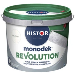 Histor Monodek Revolution RAL 9010 Gebroken Wit 5 Liter