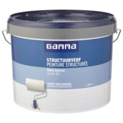 GAMMA Structuurverf Wit 10 Liter