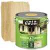 CetaBever Tuinbeits Schuur & Tuinhuis Transparant Blank 2,5 L -Muurverf Voor Thuis 123 3800