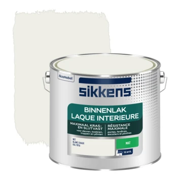 Sikkens Binnenlak RAL 9016 Mat 2,5 Liter 3 Sikkens Binnenlak RAL 9016 Mat 2,5 Liter