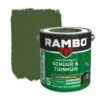Rambo Pantserbeits Schuur & Tuinhuis Transparant Loofgroen Zijdeglans 2,5 Liter