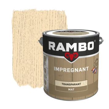 Rambo Impregnant Transparant Kleurloos 2,5 Liter 3 Rambo Impregnant Transparant Kleurloos 2,5 Liter