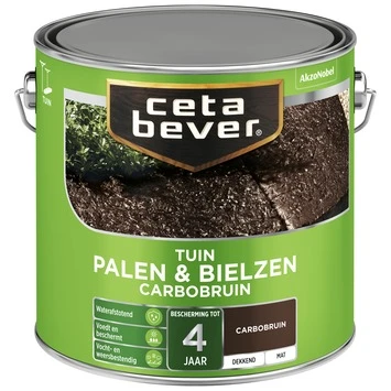 CetaBever Palen & Bielzen Carbobruin 2,5 L 4 CetaBever Palen & Bielzen Carbobruin 2,5 L - Afbeelding 2