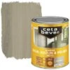 CetaBever Deur, Kozijn & Meubelbeits Transparant Grey Wash Zijdeglans 750 Ml