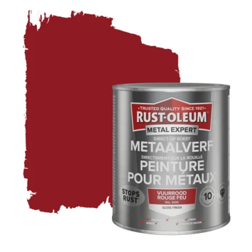 Rust-oleum Metaalverf Gloss 750ML RAL3000 3 Rust-oleum Metaalverf Gloss 750ML RAL3000