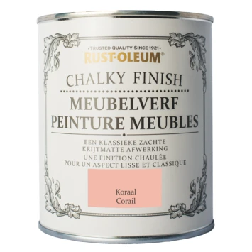 Rust-oleum Meubelverf Koraal 750ml 4 Rust-oleum Meubelverf Koraal 750ml - Afbeelding 2