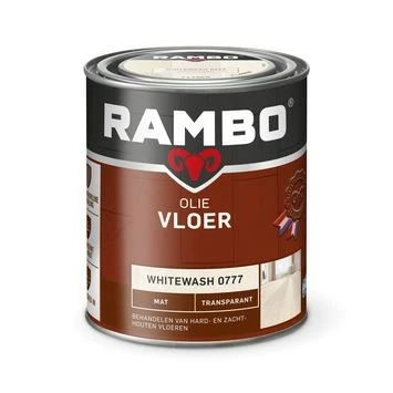 Rambo Vloer Olie Transparant Mat Whitewash 750 Ml 5 Rambo Vloer Olie Transparant Mat Whitewash 750 Ml - Afbeelding 3