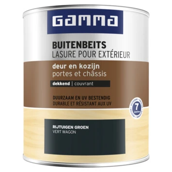 GAMMA Buitenbeits Deur & Kozijn Dekkend Rijtuigengroen 750 Ml 3 GAMMA Buitenbeits Deur & Kozijn Dekkend Rijtuigengroen 750 Ml