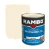Rambo Pantserbeits Deur & Kozijn Dekkend RAL 9001 Zijdeglans 750 Ml -Muurverf Voor Thuis 123 4059