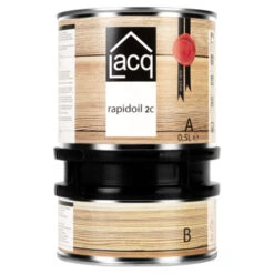 Lacq Rapidoil 2C Dark Grey 500 Ml 8 Lacq Rapidoil 2C Dark Grey 500 Ml -Muurverf Voor Thuis 123 4077