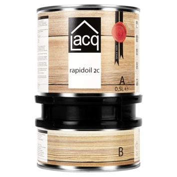 Lacq Rapidoil 2C Dark Grey 500 Ml 4 Lacq Rapidoil 2C Dark Grey 500 Ml - Afbeelding 2
