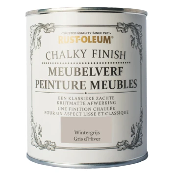 Rust-oleum Meubelverf Wintergrijs 750ml 4 Rust-oleum Meubelverf Wintergrijs 750ml - Afbeelding 2