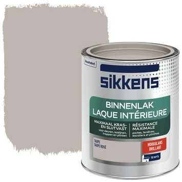 Sikkens Binnenlak Taupe Hoogglans 750 Ml 3 Sikkens Binnenlak Taupe Hoogglans 750 Ml