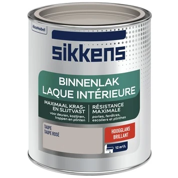 Sikkens Binnenlak Taupe Hoogglans 750 Ml 4 Sikkens Binnenlak Taupe Hoogglans 750 Ml - Afbeelding 2