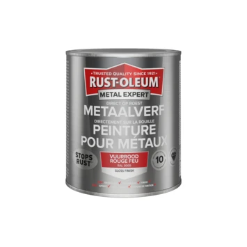 Rust-oleum Metaalverf Gloss 750ML RAL3000 5 Rust-oleum Metaalverf Gloss 750ML RAL3000 - Afbeelding 3