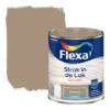 Flexa Strak In De Lak Voor Binnen Suedebruin Zijdeglans 750 Ml 2 Flexa Strak In De Lak Voor Binnen Suedebruin Zijdeglans 750 Ml -Muurverf Voor Thuis 123 429