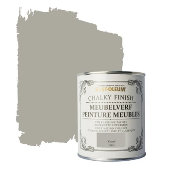 Rust-Oleum Meubelverf Chalky Finish Kiezel 750 Ml 3 Rust-Oleum Meubelverf Chalky Finish Kiezel 750 Ml