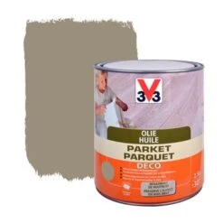 V33 Parketolie Deco Donkergrijs 2,5 Liter