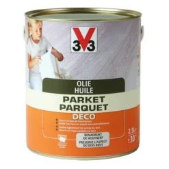 V33 Parketolie Deco Donkergrijs 2,5 Liter 7 V33 Parketolie Deco Donkergrijs 2,5 Liter -Muurverf Voor Thuis 123 4356