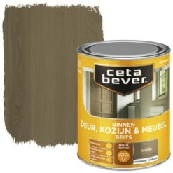 Cetabever Deur, Kozijn & Meubelbeits Transparant Schors Zijdeglans 750 Ml