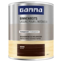 GAMMA Binnenbeits Transparant 750 Ml Wengé