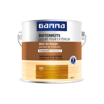 GAMMA Buitenbeits Deur & Kozijn Transparant Teak 2,5 Liter 3 GAMMA Buitenbeits Deur & Kozijn Transparant Teak 2,5 Liter