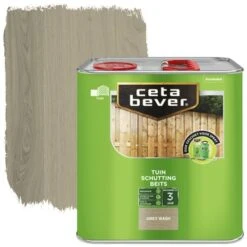 CetaBever Schuttingbeits Grey Wash 2,5 L