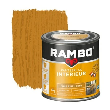 Rambo Pantserlak Interieur Transparant Zijdeglans Puur Eiken 250 Ml 3 Rambo Pantserlak Interieur Transparant Zijdeglans Puur Eiken 250 Ml