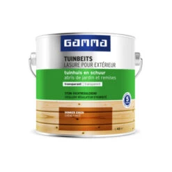 GAMMA Tuinbeits Tuinhuis & Schuur Transparant Donker Eiken 2,5 Liter
