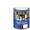 CetaBever Meesterbeits Deur & Kozijn Dekkend Wit Zijdeglans 750 Ml