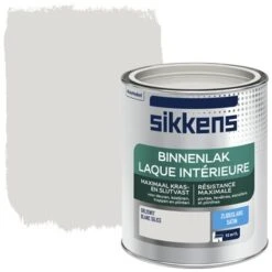 Sikkens Binnenlak Grijswit Zijdeglans 750 Ml