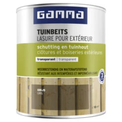 GAMMA Tuinbeits Schutting & Tuinhout Transparant 750 Ml Grijs