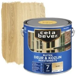 CetaBever Meesterbeits Deur & Kozijn Transparant Blank Glans 2,5 L
