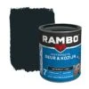 Rambo Pantserbeits Deur & Kozijn Dekkend Antraciet Hoogglans 750 Ml