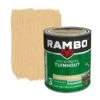 Rambo Pantserbeits Tuinhout Transparant Kleurloos Zijdeglans 750 Ml -Muurverf Voor Thuis 123 4613