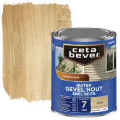 CetaBever Snelbeits Gevel & Kozijn Transparant Blank Zijdemat 750 Ml